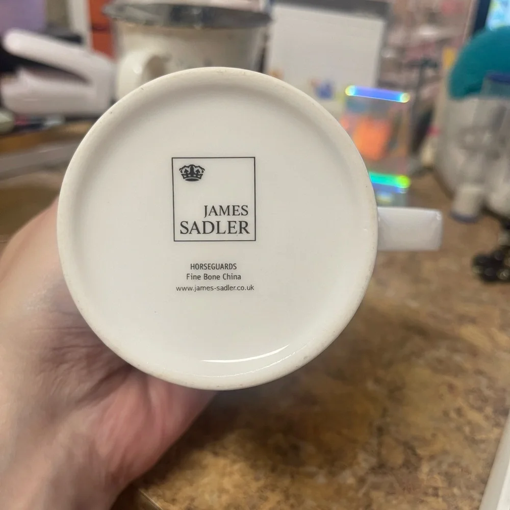 James Sadler Horseguards Fine Bone China Mug